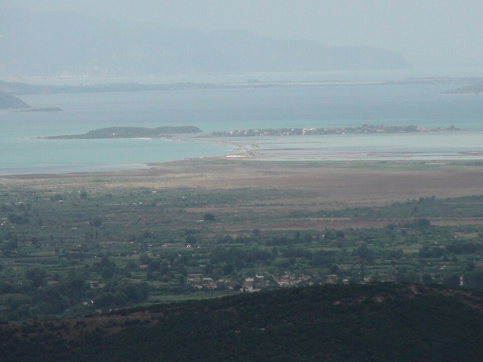 Panoramablick auf Koronisia